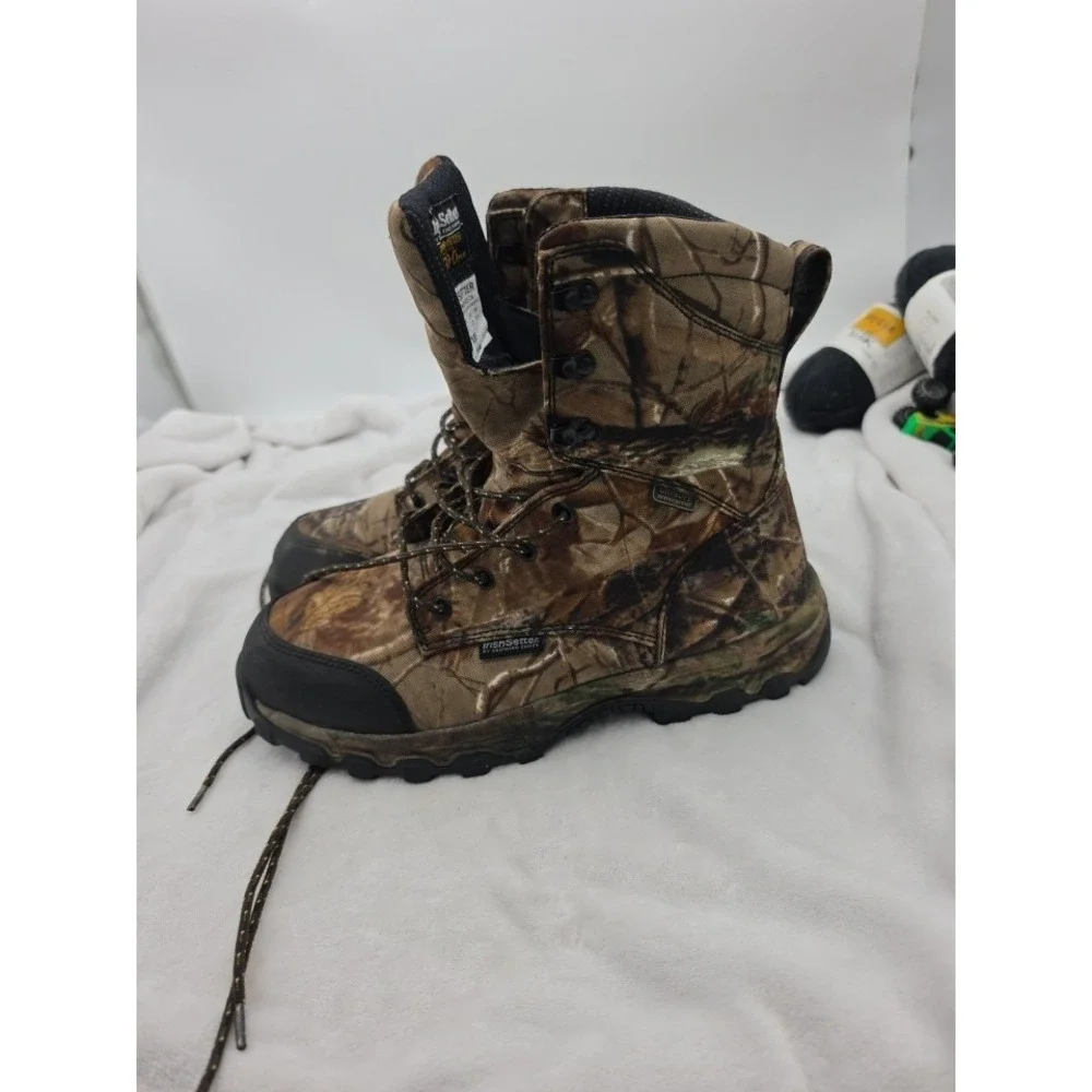 Irish‎ Setter Boots 11E2 Camo Excellent Condition